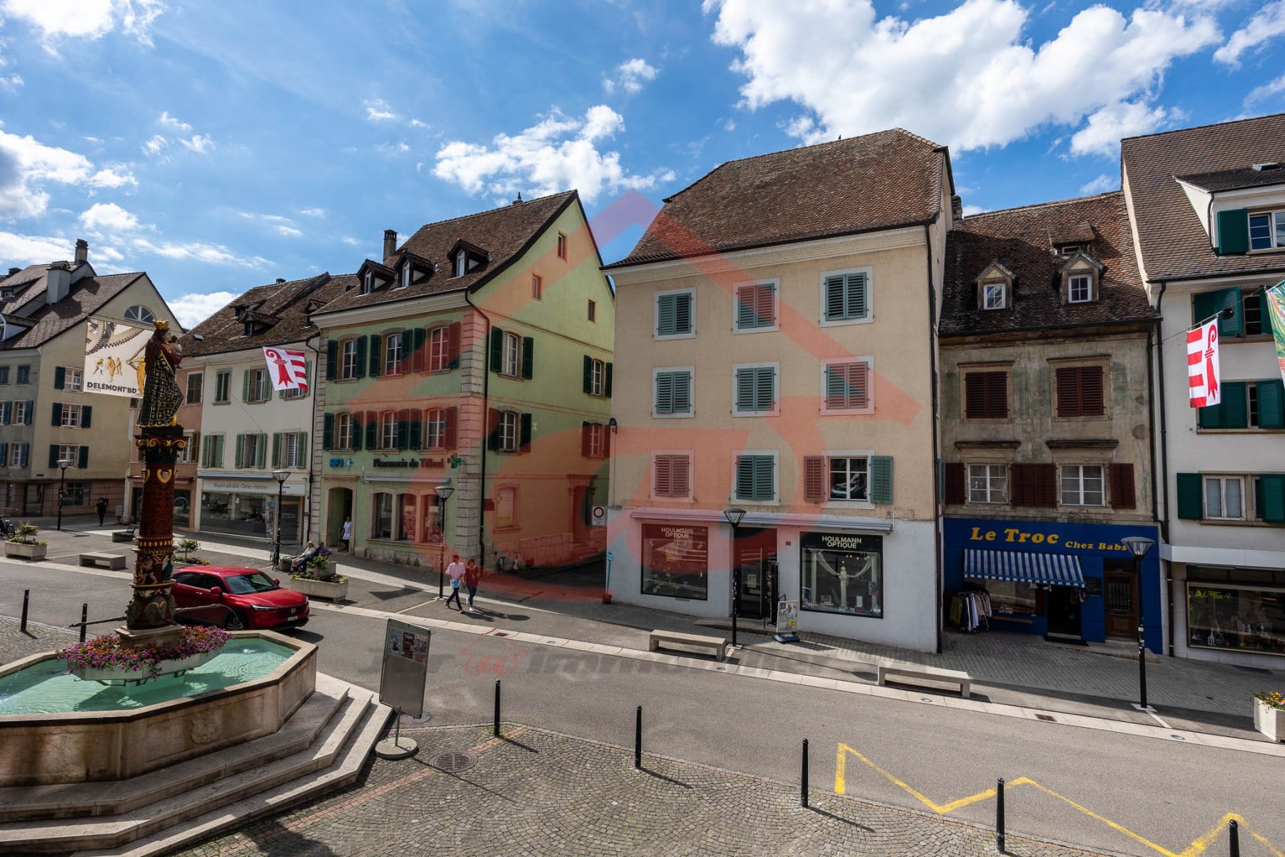 Opportunité unique : deux immeubles historiques au c?ur de la vieille ville de Delémont - photo 4