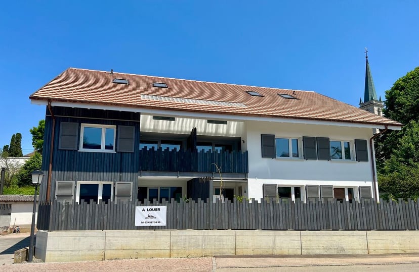À Courgenay bel appartement moderne de 3.5 pièces à vendre - photo 1