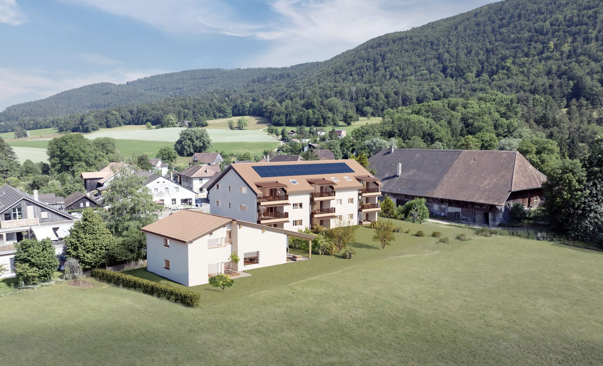 À vendre appartement PPE de 3.5 pièces moderne à Berlincourt - photo 2