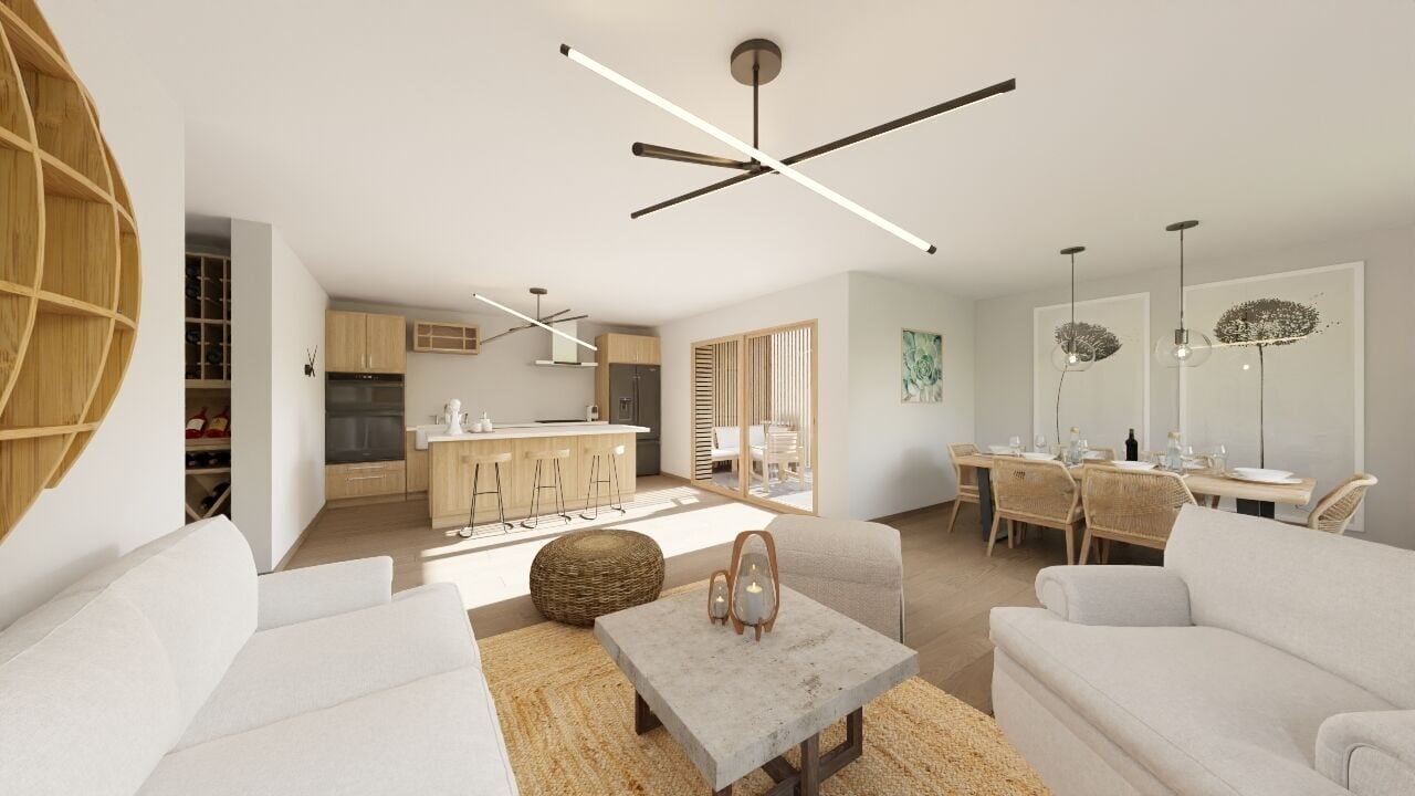 À vendre appartement de 3.5 pièces dans le village de Rocourt - photo 1