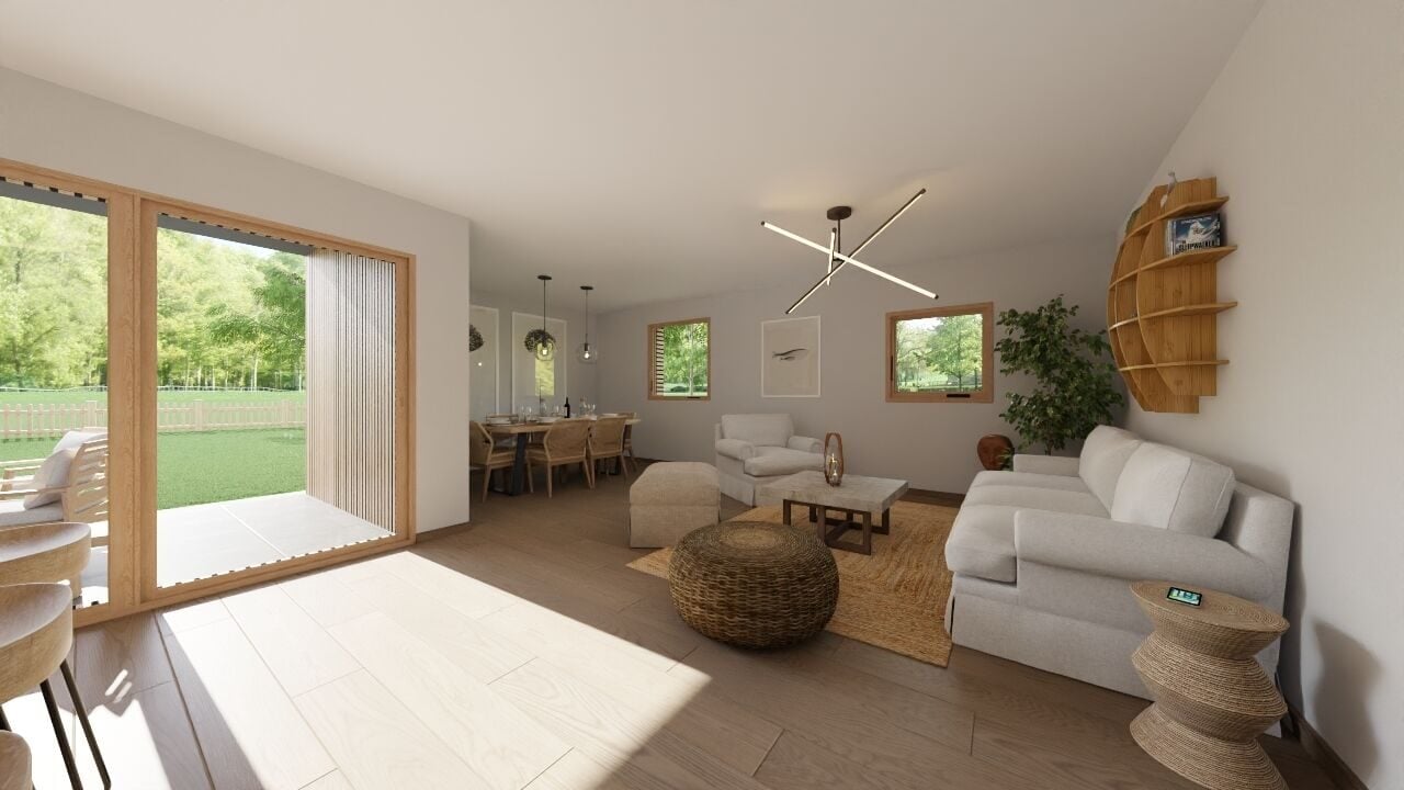 À vendre appartement de 3.5 pièces dans le village de Rocourt - photo 2