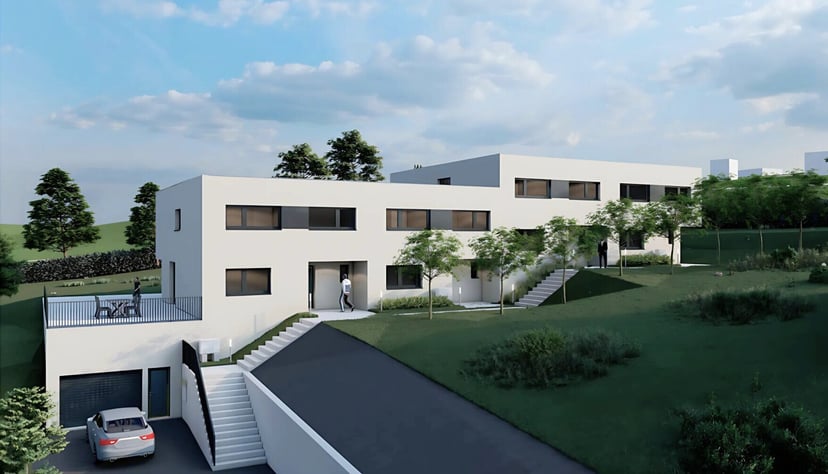 À vendre au Noirmont villa mitoyenne moderne de 5.5 pièces - photo 1