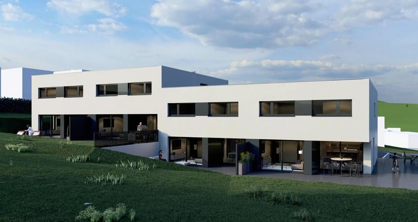 À vendre au Noirmont villa mitoyenne moderne de 5.5 pièces - photo 5