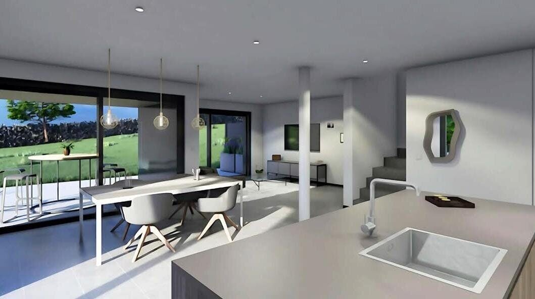 Villa mitoyenne neuve et moderne de 5.5 pièces à vendre au Noirmont - photo 4