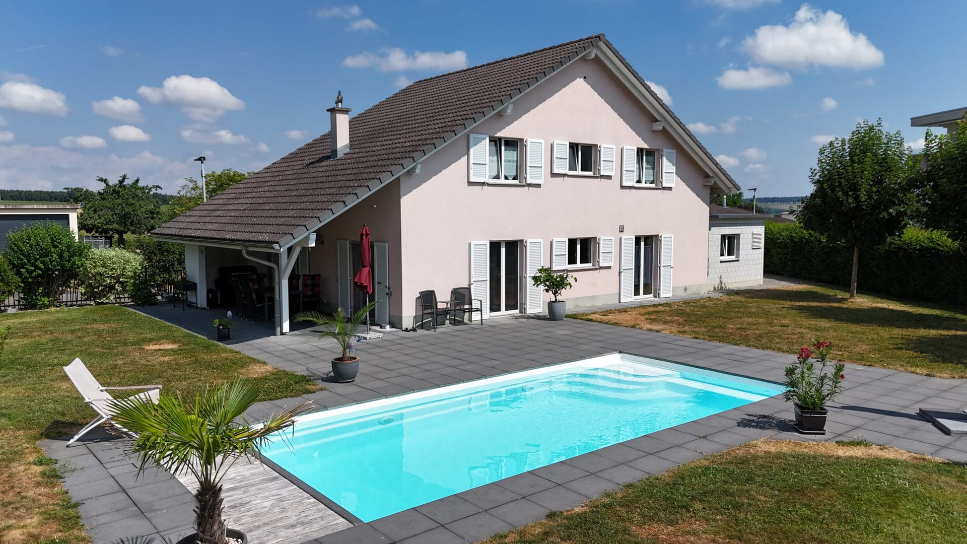 À vendre à Courgenay maison de 6.5 pièces avec piscine - photo 1