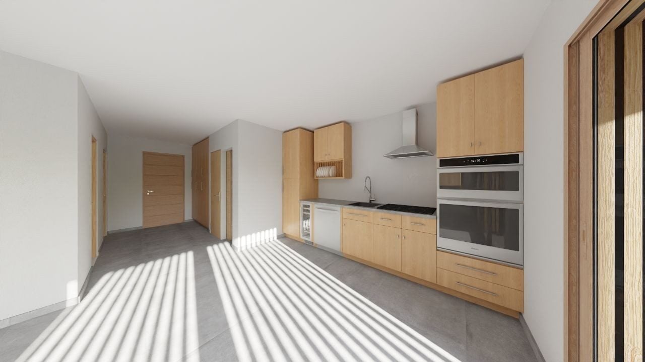 À vendre au 1er étage appartement neuf de 2.5 pièces à Rocourt - photo 2
