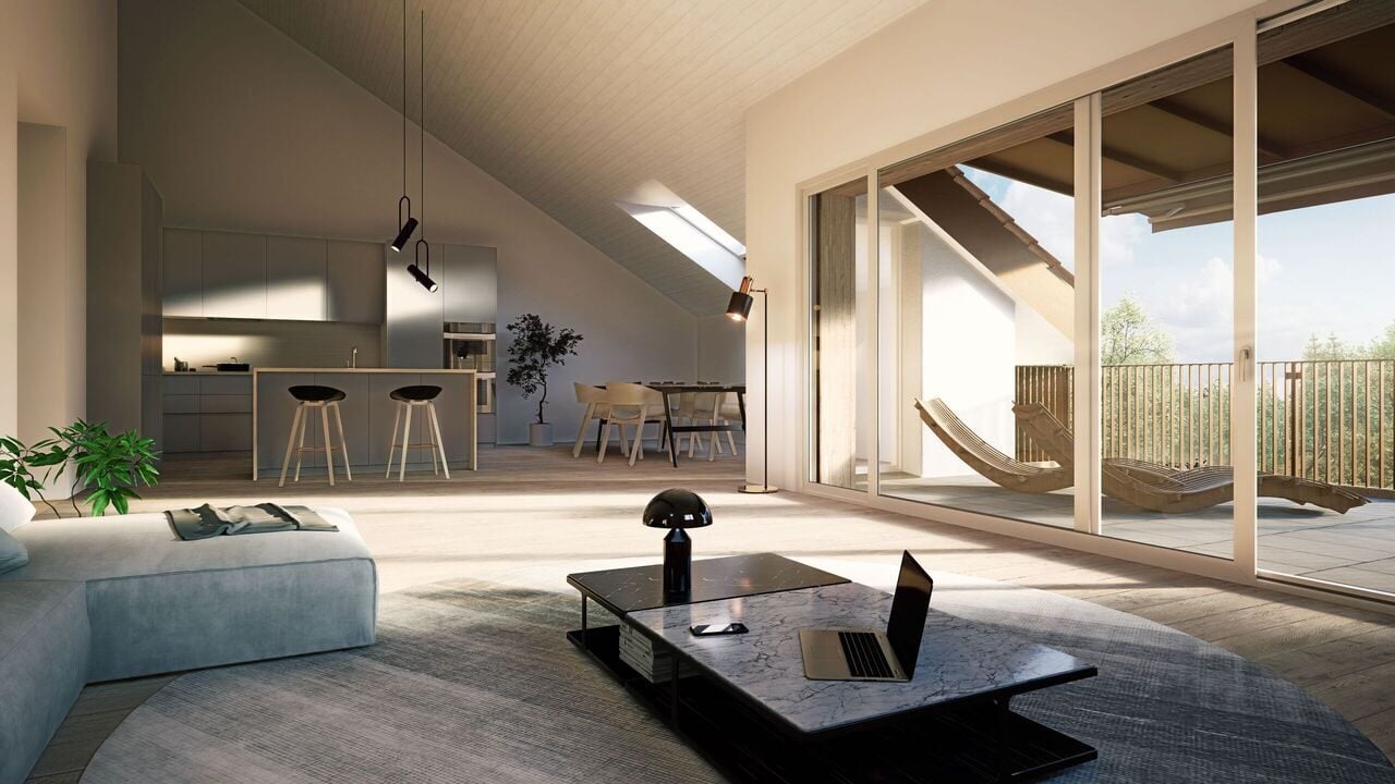 À vendre appartement PPE de 3.5 pièces moderne à Berlincourt - photo 2