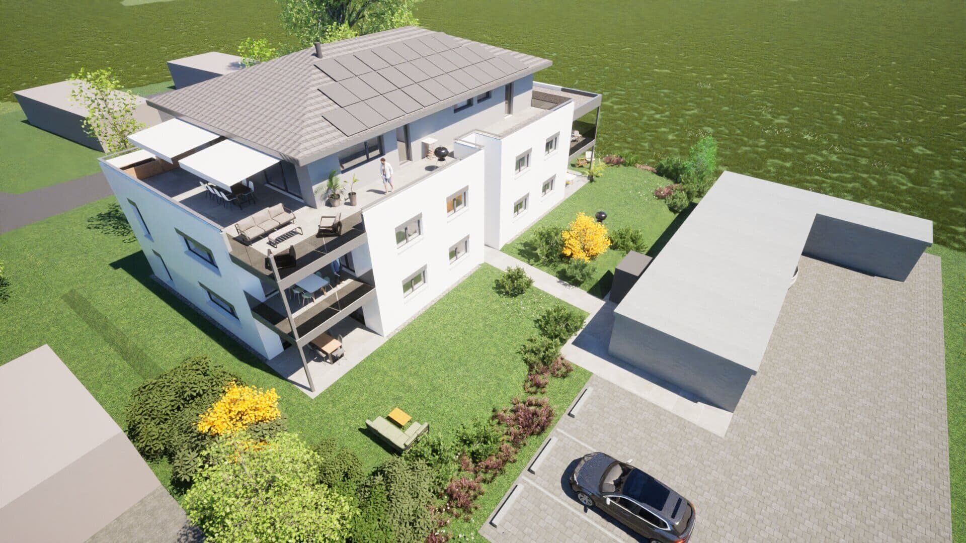 À vendre à Courgenay appartement de 4.5 pièces au 1er étage Ouest - photo 2