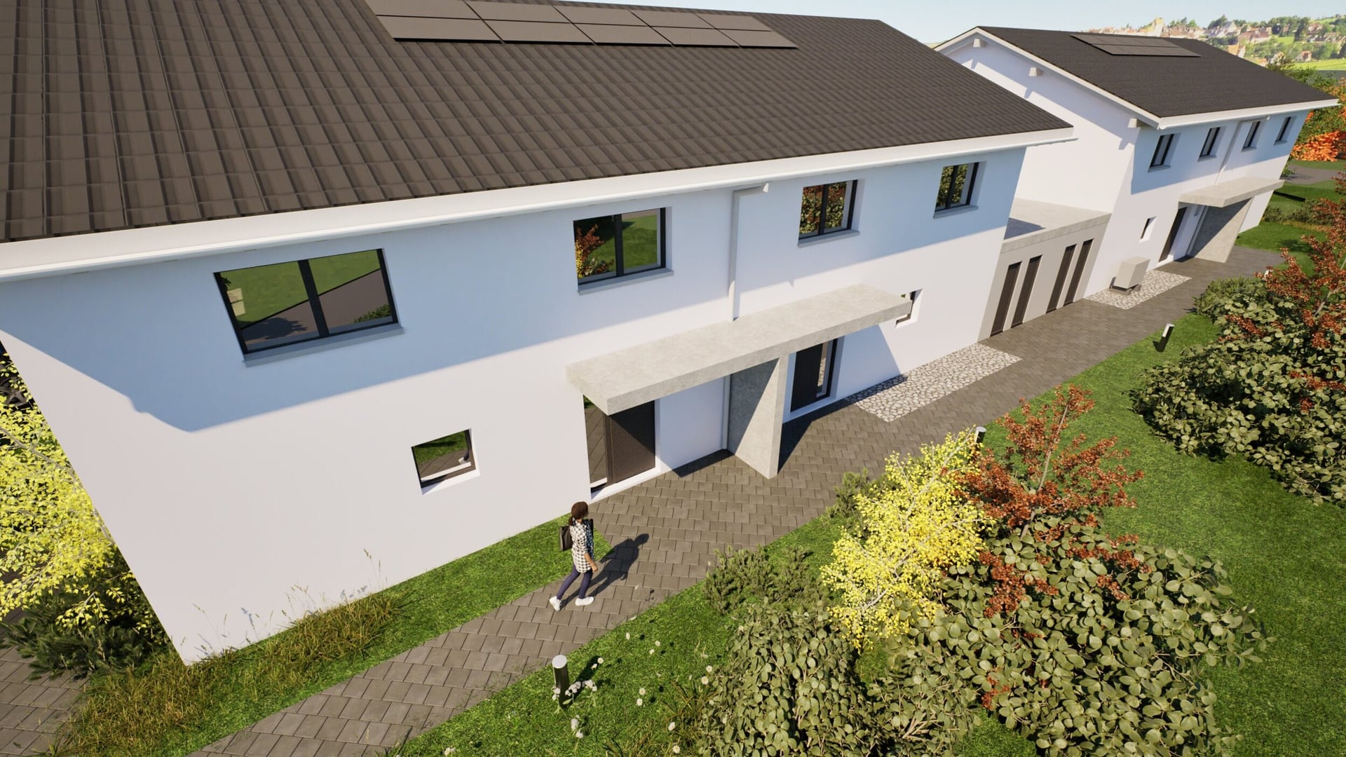 Maison mitoyenne de 5.5 pièces à vendre à Cornol - photo 1