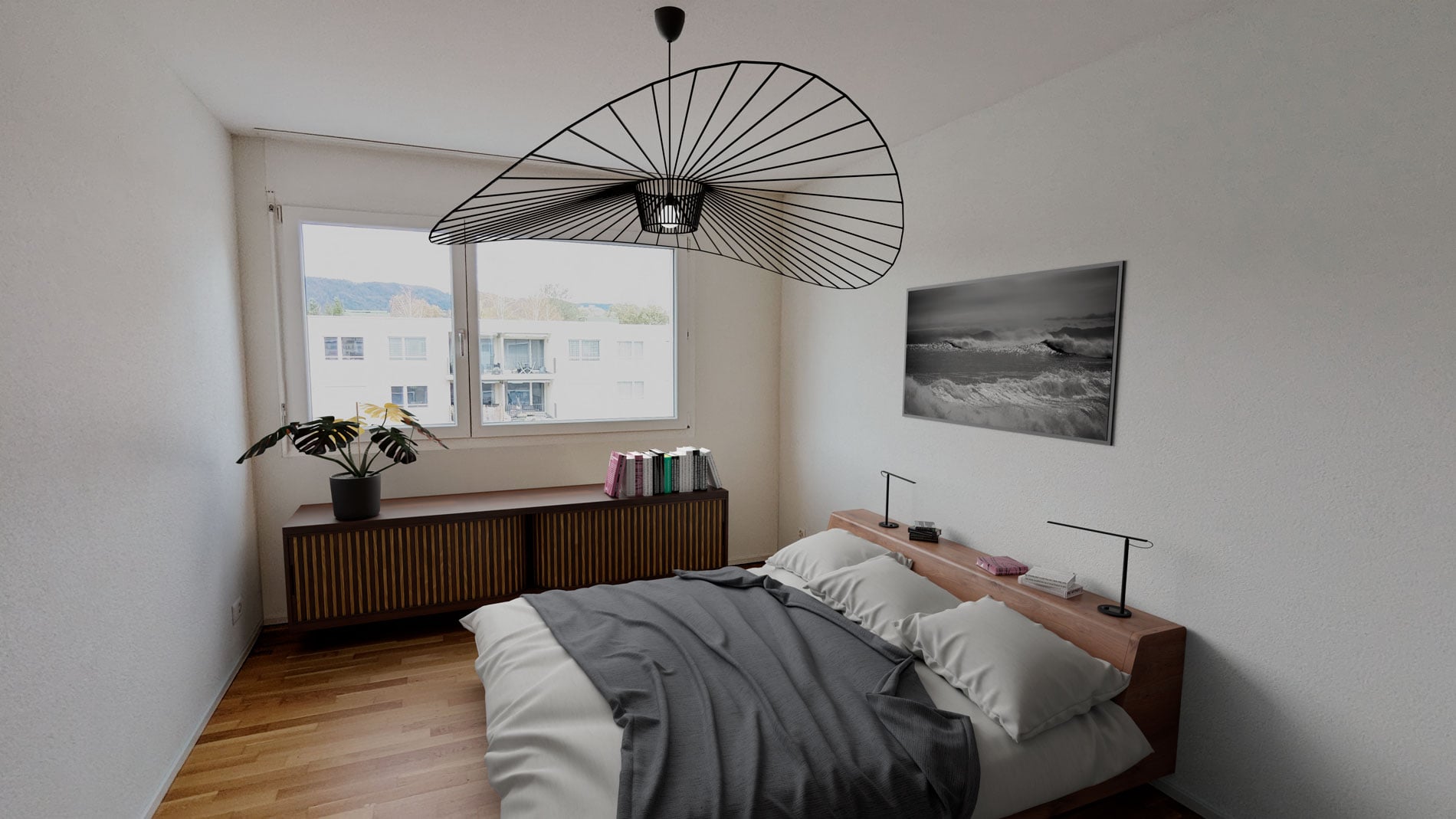 Appartement lumineux de 4.5 pièces au 2ème étage avec colonne de lavage ! - photo 4