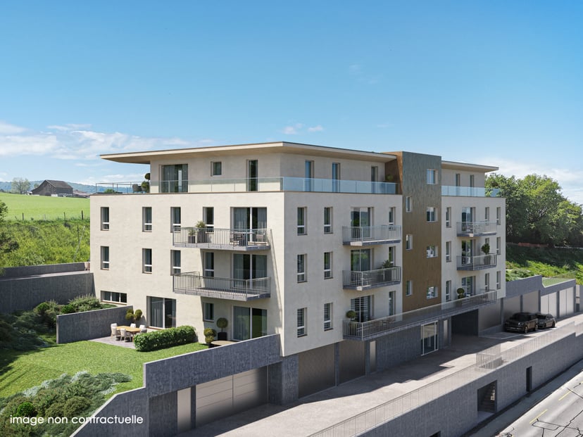 Appartement PPE de 3,5 pièces au 3ème étage à vendre à Porrentruy - photo 1