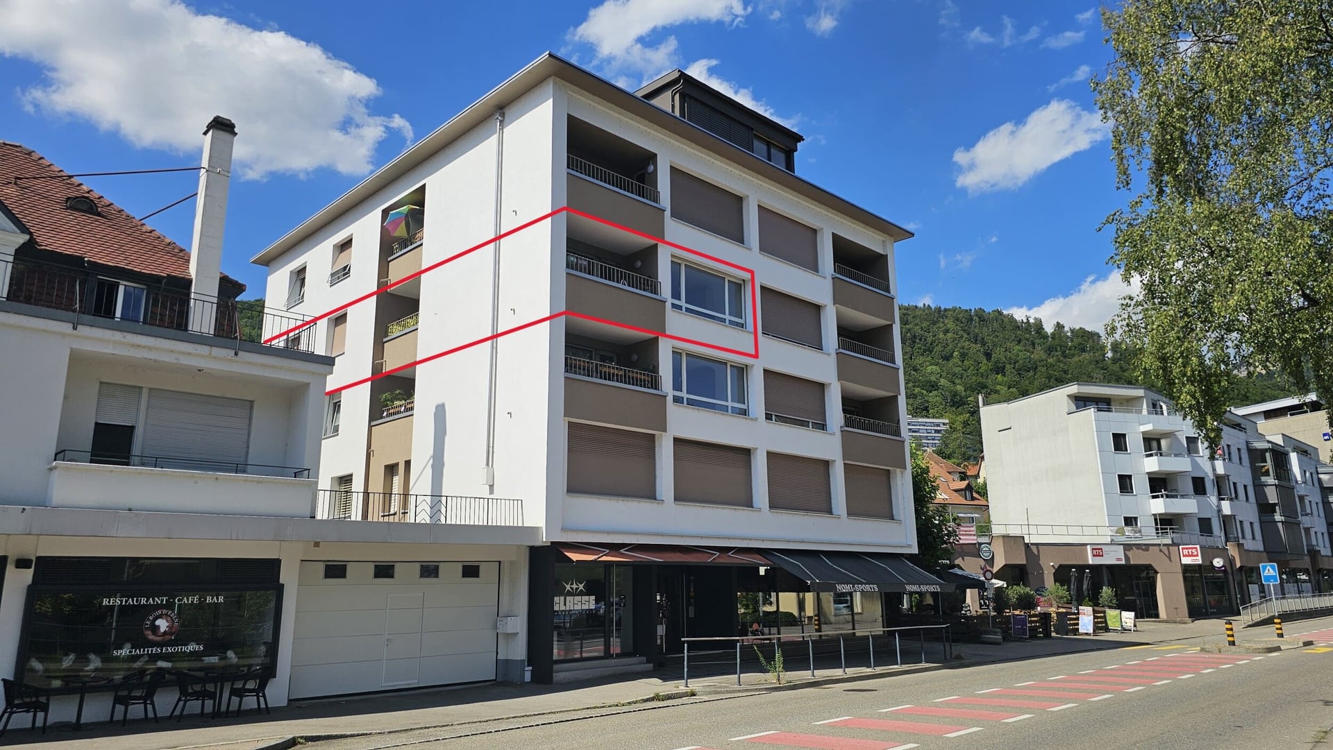 À vendre à Moutier charmant appartement de 4.5 pièces - photo 1